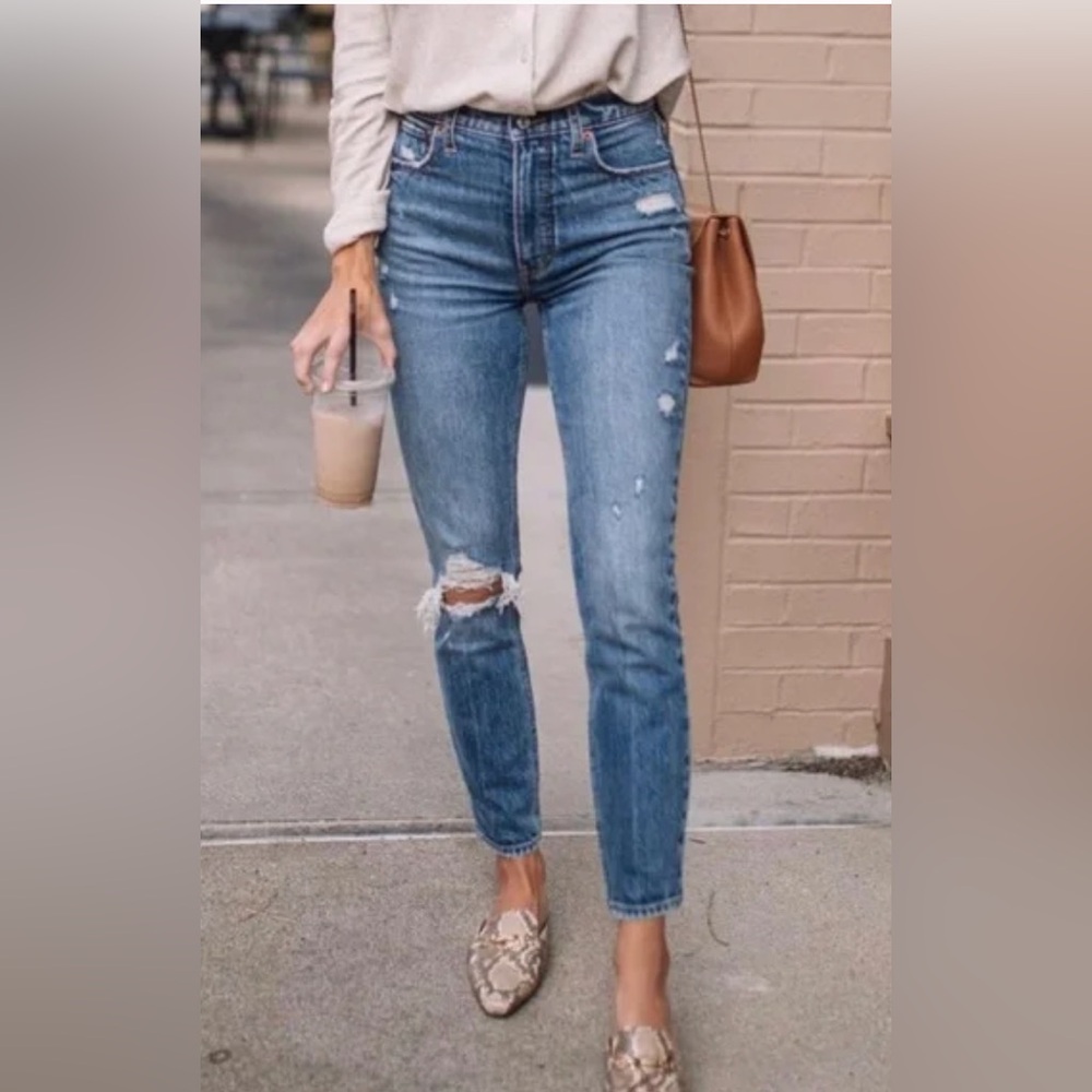 Abercrombie & Fitch | X Kathleen Jean -  The Skinny High Rise